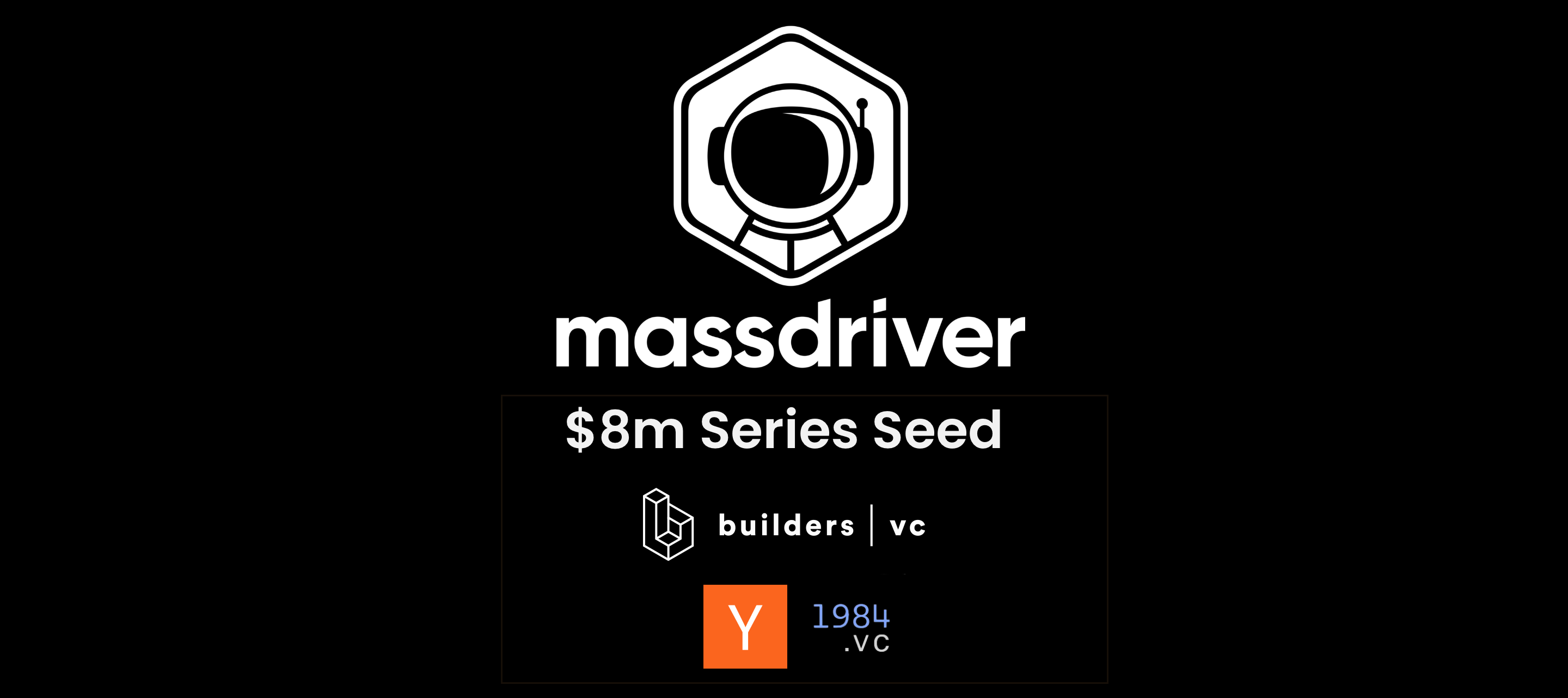 Announcing our $8m Series Seed